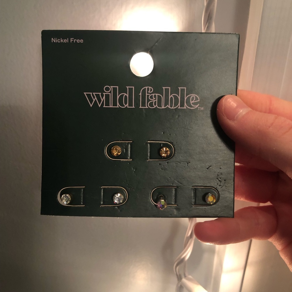 Wild fable stud earrings